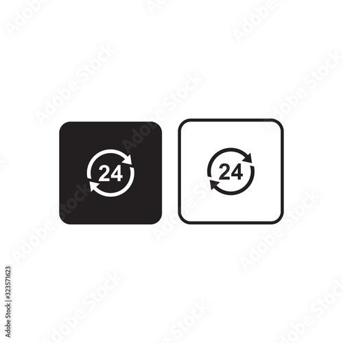 refresh on 24 icon, reload on 24 icon