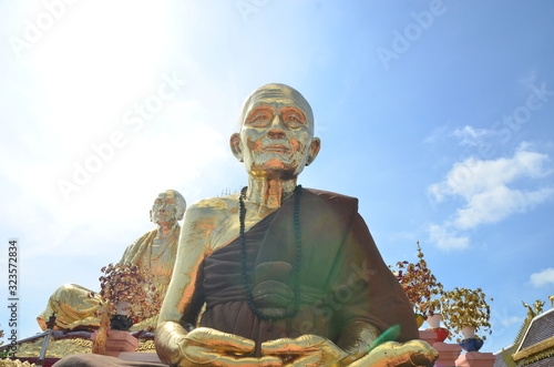 Wat sang kaew phothiyan Changrai Thailand photo