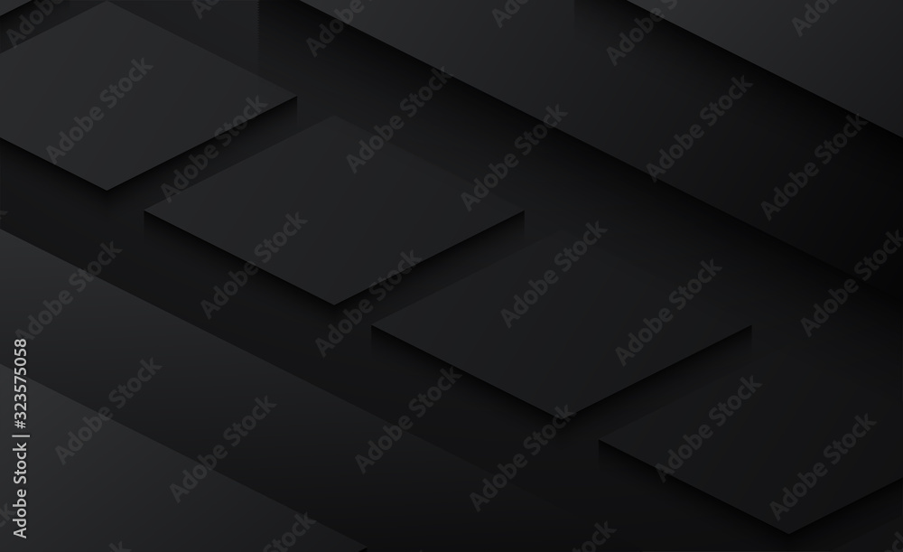 square diamond pattern Abstract 3d vector black background,grunge surface-illustration,abstract