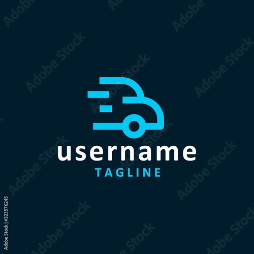 simple bus logo design inspiration . letter B for Bus logo design template