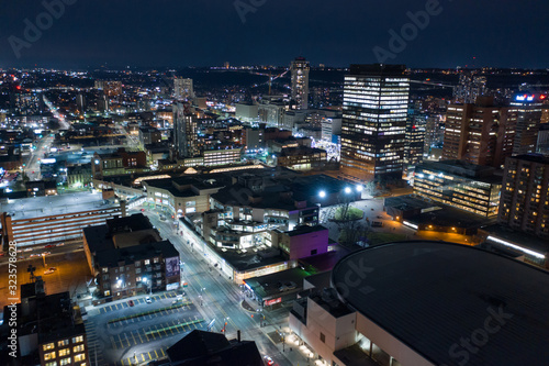 Aerial photo Downtown Hamilton ON CA photo