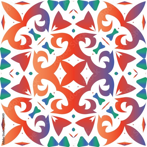 Decorative color ceramic talavera tiles.