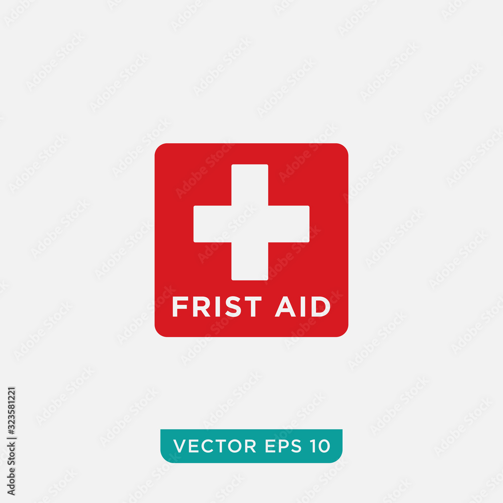 First Aid Sign Icon Design, Vector EPS10 First Aid Sign Icon Design, Vector EPS10