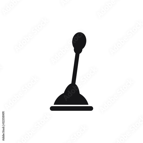 Gear lever icon design. vector illustration