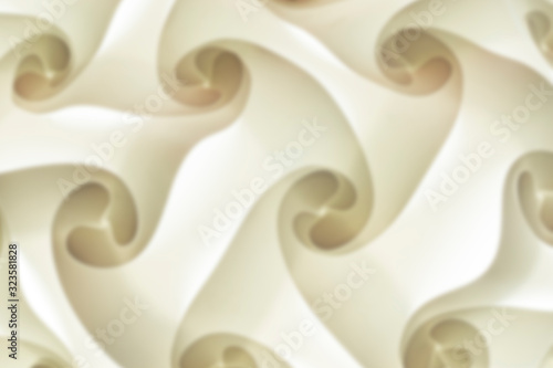 abstract background, blurred smooth geometric shapes, white and gray, warm tone, coffee shade