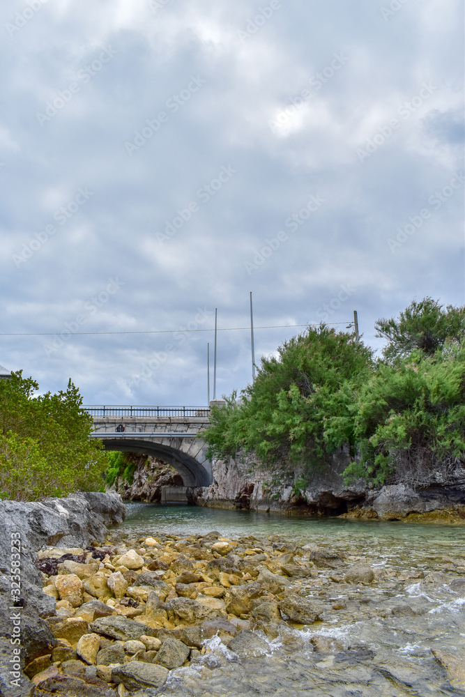 Fototapeta premium Puente en Bermuda