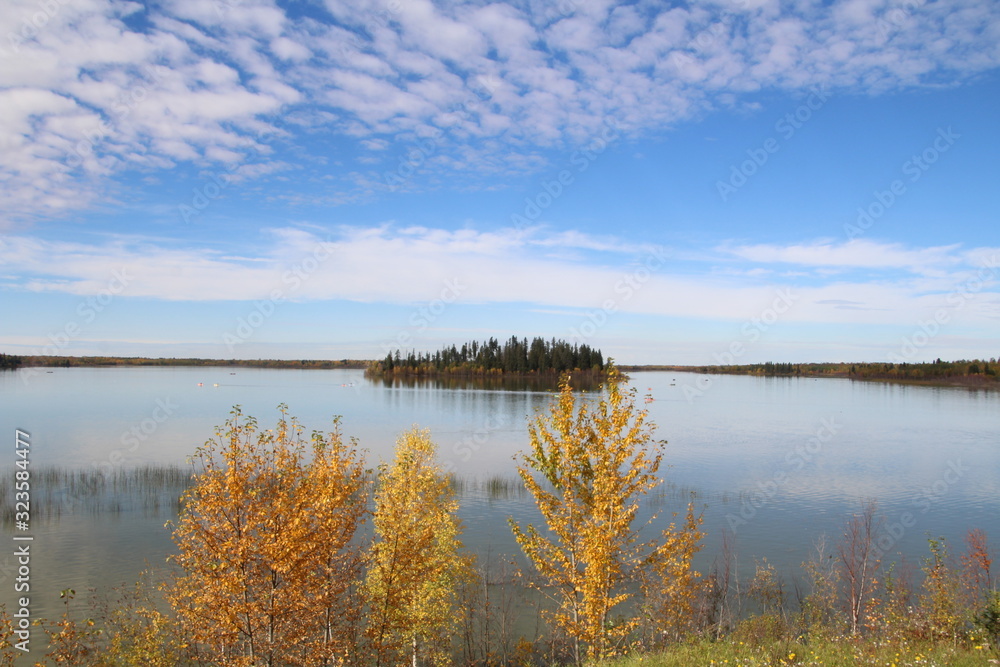 Autumn Beauty On Astotin Lake, Elk Island National Park, Alberta
