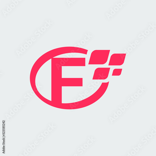 Free Download initial letter logo template inside circle  - GFXLoad