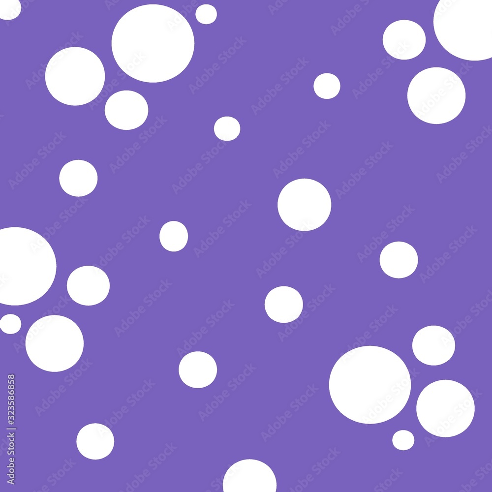 purple polka dot