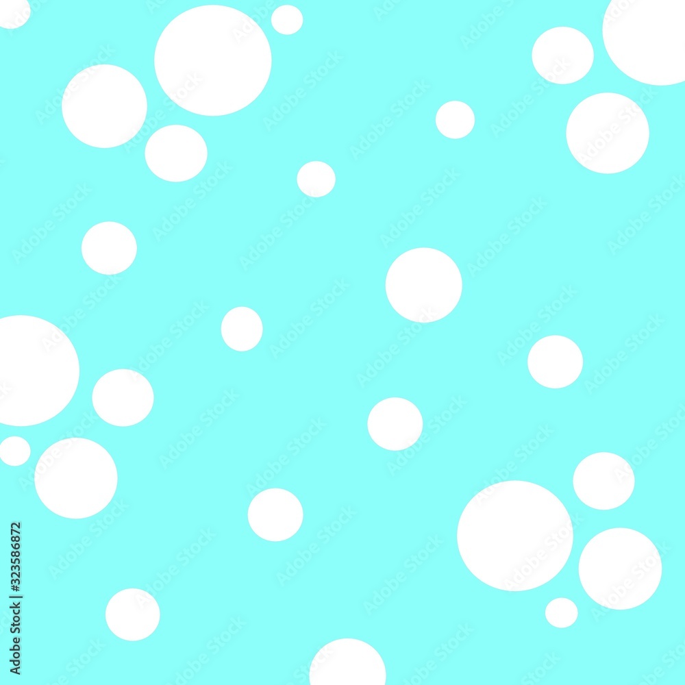 light blue polka dot