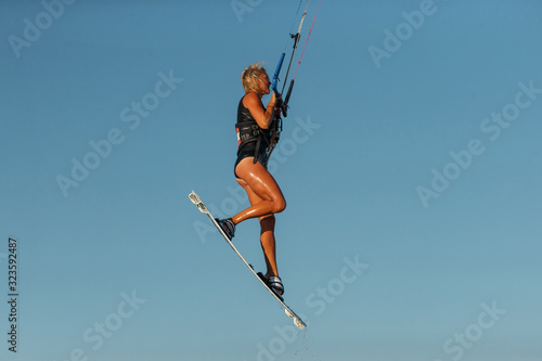 Kiteboarding sport