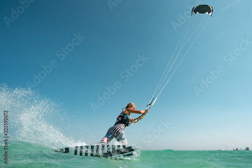 Kiteboarding sport