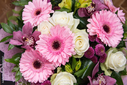 Festive bouquet  flowers for women