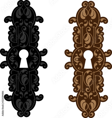 Keyhole Decorative Frame
