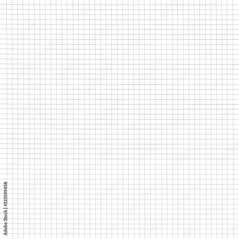black chart sheet of paper on white background