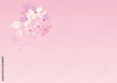 桜の花の背景素材