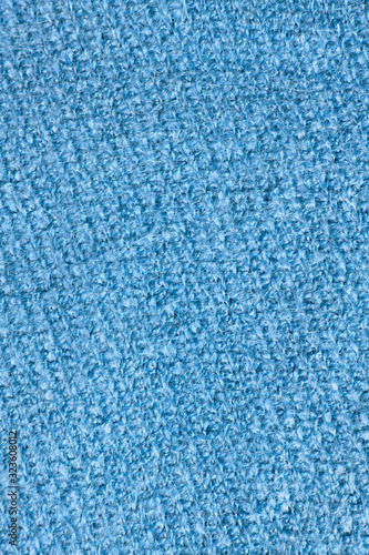 Blue wool texture