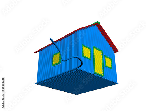 Wallpaper Mural This is the wires and cables designs. Used with printing. Torontodigital.ca