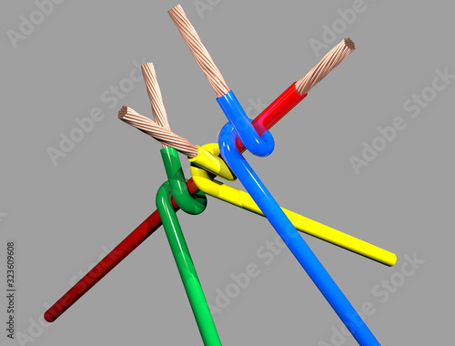 Wallpaper Mural This is the wires and cables designs. Used with printing. Torontodigital.ca