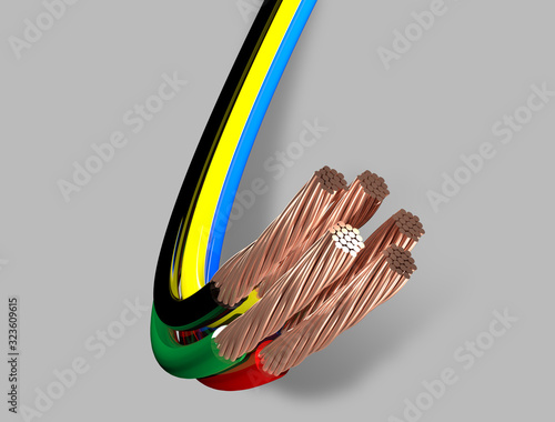 Wallpaper Mural This is the wires and cables designs. Used with printing. Torontodigital.ca