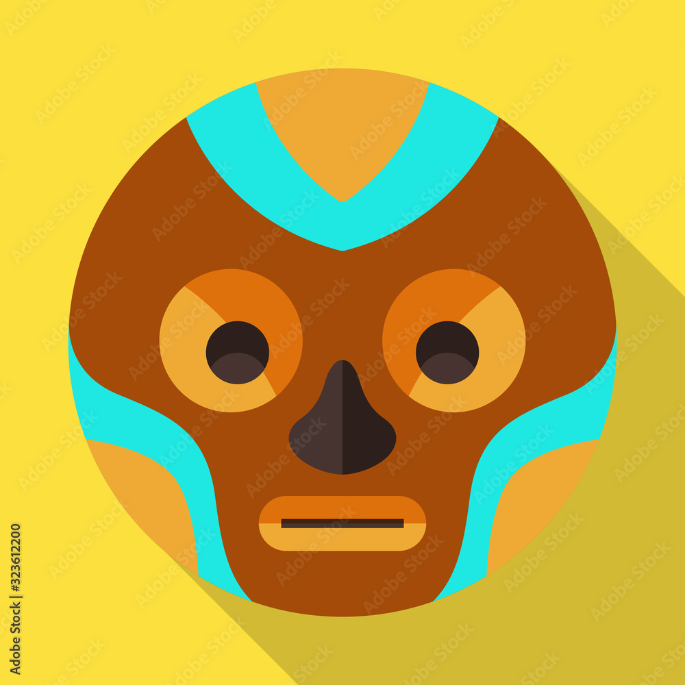 African mask vector icon.Flat vector icon isolated on white background african mask. African mask vector icon.Flat vector icon isolated on white background african mask.