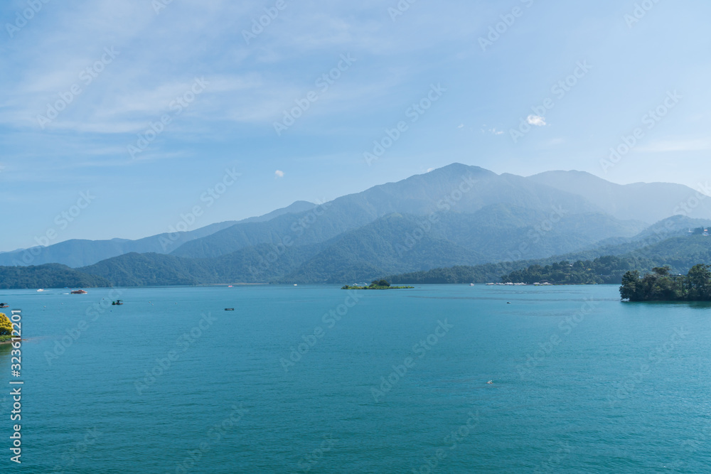 View of hte lake in sunny day. View of hte lake in sunny day.