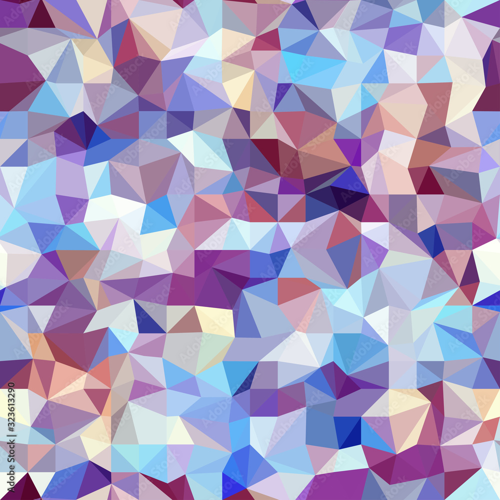Obraz premium Geometric abstract pattern in low poly style.