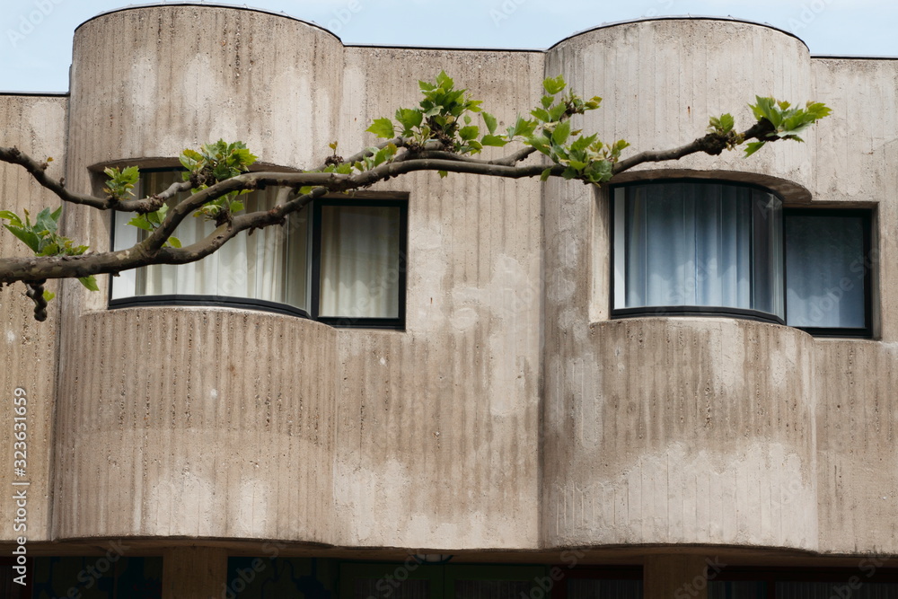 Modern buildings with a very special style Modern buildings with a very special style