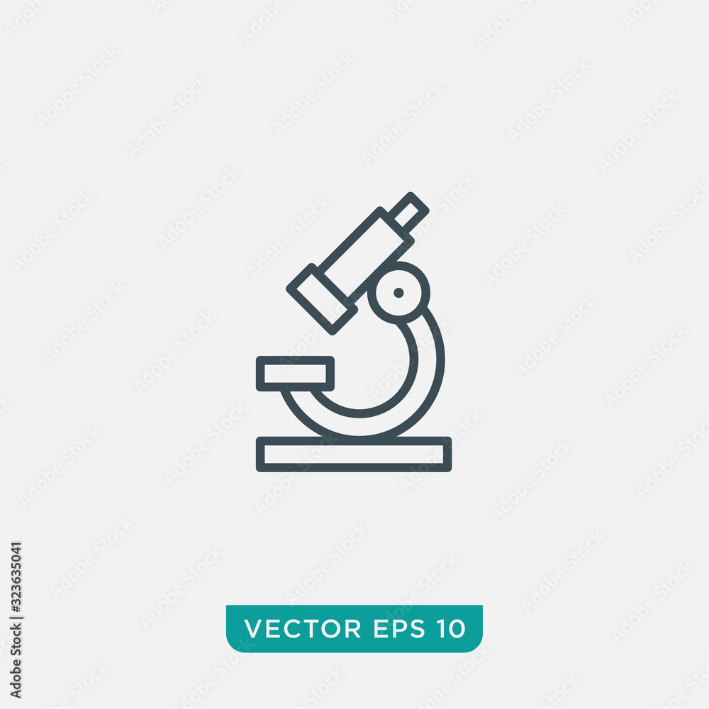 Microscope Icon Design, Vector EPS10 Microscope Icon Design, Vector EPS10