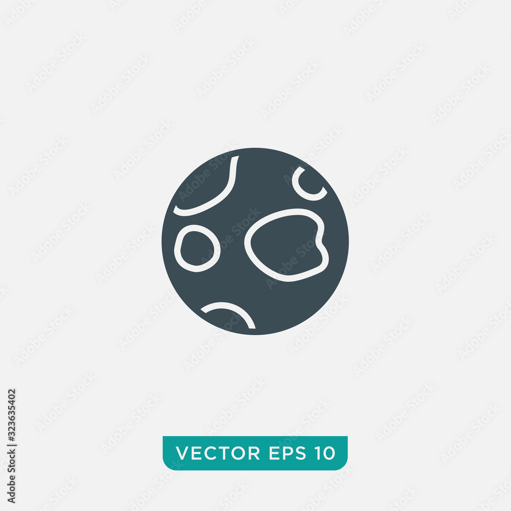 Planet Icon Design, Vector EPS10 Planet Icon Design, Vector EPS10