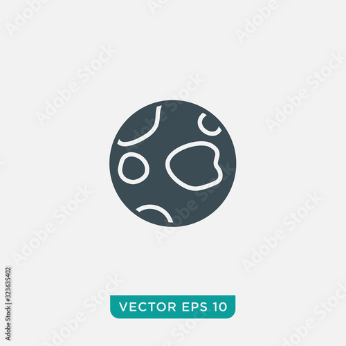 Planet Icon Design, Vector EPS10