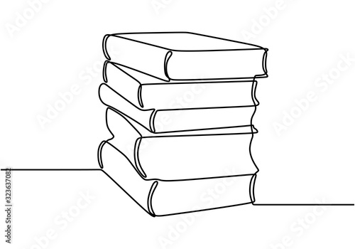 Continuous one line drawing...