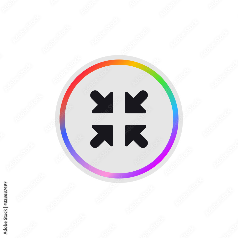 Restore Down - Modern App Button Restore Down - Modern App Button