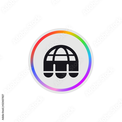 Online Shop -  Modern App Button