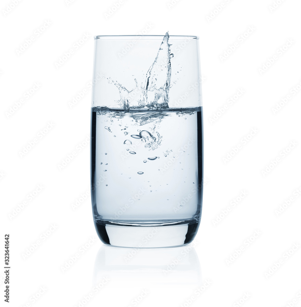purified fresh drink water from the bottle in a glass purified fresh drink water from the bottle in a glass