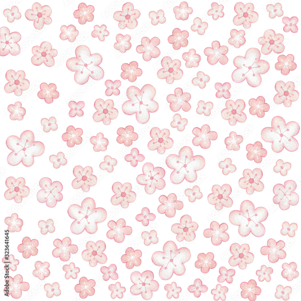 Pink flower pattern Pink flower pattern