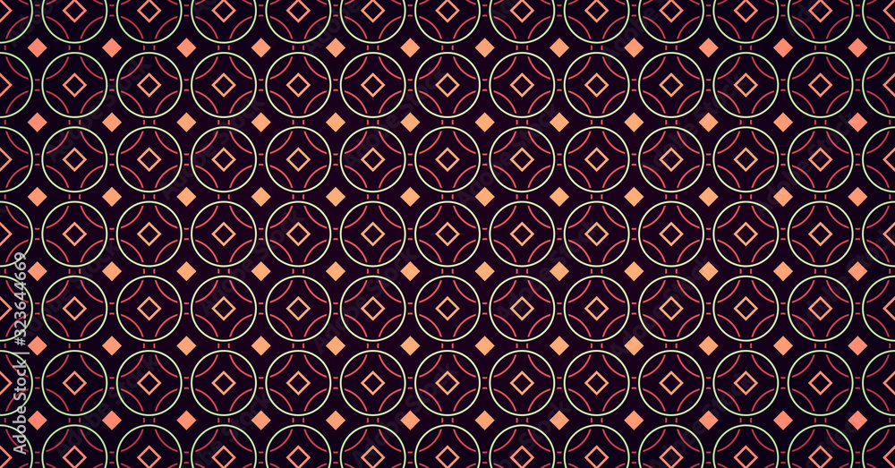 Abstract color pattern illustration. Colorful geometric wallpaper.