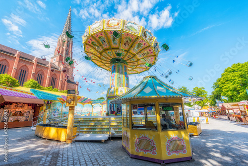 Kettenraussell auf der Auer Dult in München_7011