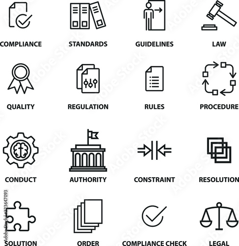 Regulation icon