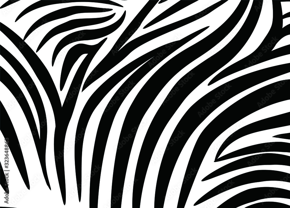 Abstract pattern in the style of a zebra skin. For covers, business cards, banners, prints on clothes, wall decor, posters, canvases, sites. video clips. Vector illustration