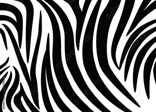  Abstract zebra skin in a modern style. For covers, business cards, banners, prints on clothes, wall decor, posters, canvases, sites. video clips. Vector illustration