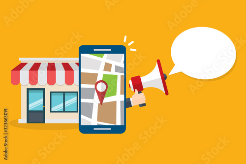Local SEO. Local search marketing ecommerce