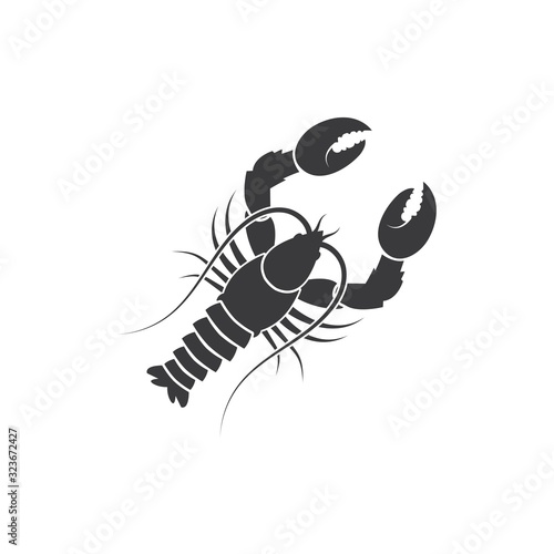 lobster icon vector illustration design