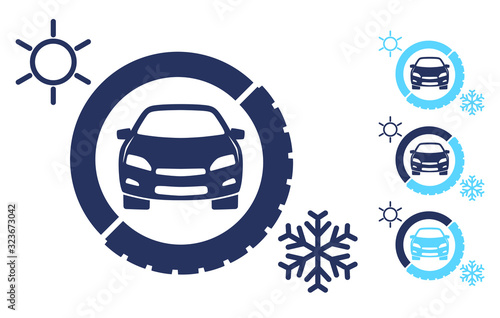 Seasonal tire change