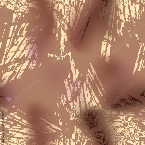 Desert camouflage of various shades of brown, beige and pink colors