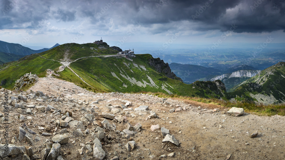 View on Kasprowy Wierch/Tatra Mountains/Poland