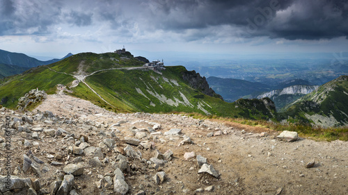 Obraz na płótnie View on Kasprowy Wierch/Tatra Mountains/Poland w salonie