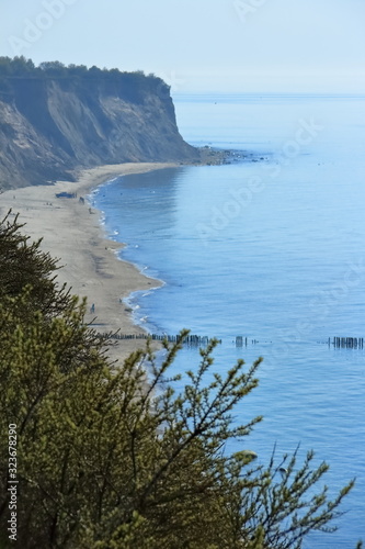 view from the heights of the Baltic Sea