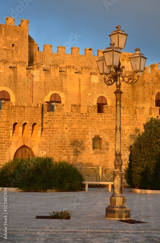 The Castle of Partanna, Sicily photo