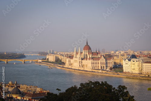 The Building Of The Parliament Of Hungary